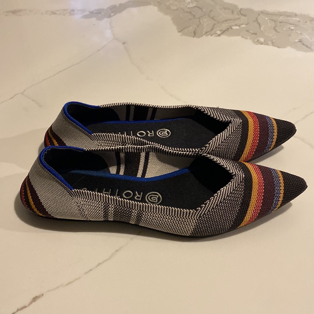 Rothy's Size 8 Retired Inverse Stripe - image 3